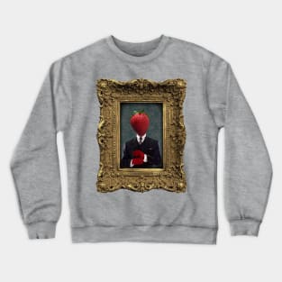 Strawberry Man in Vintage Frame Crewneck Sweatshirt